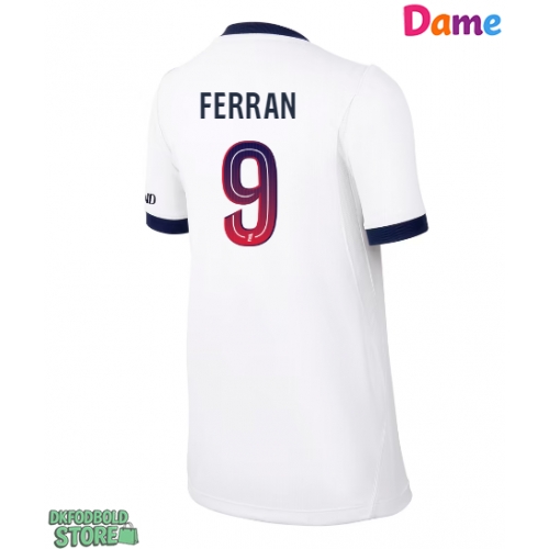 Paris Saint-Germain Ferran Torres #9 Replika Udebanetrøje Dame 2026-27 Kortærmet